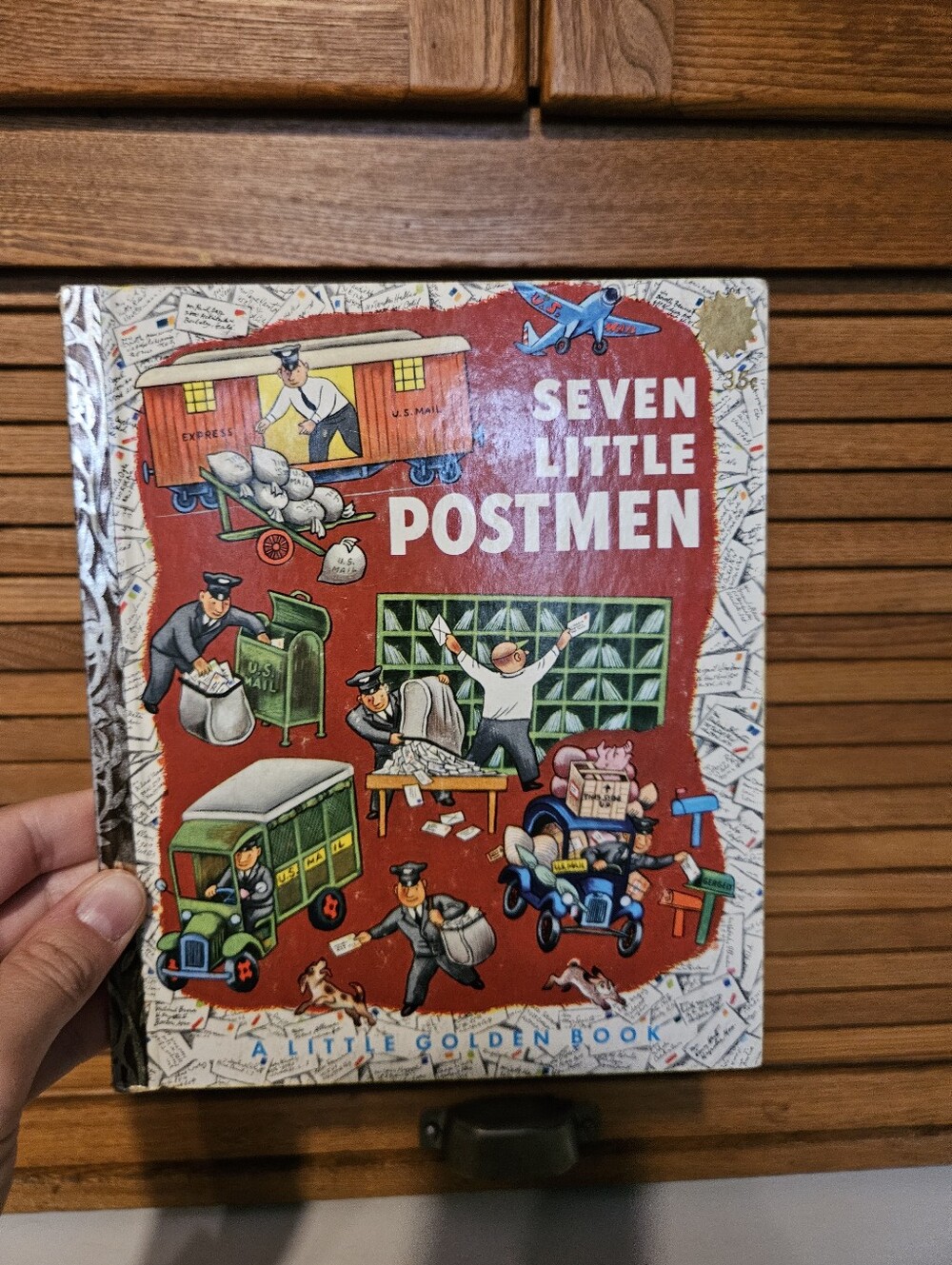 1952 Seven Little Postmen Golden Book